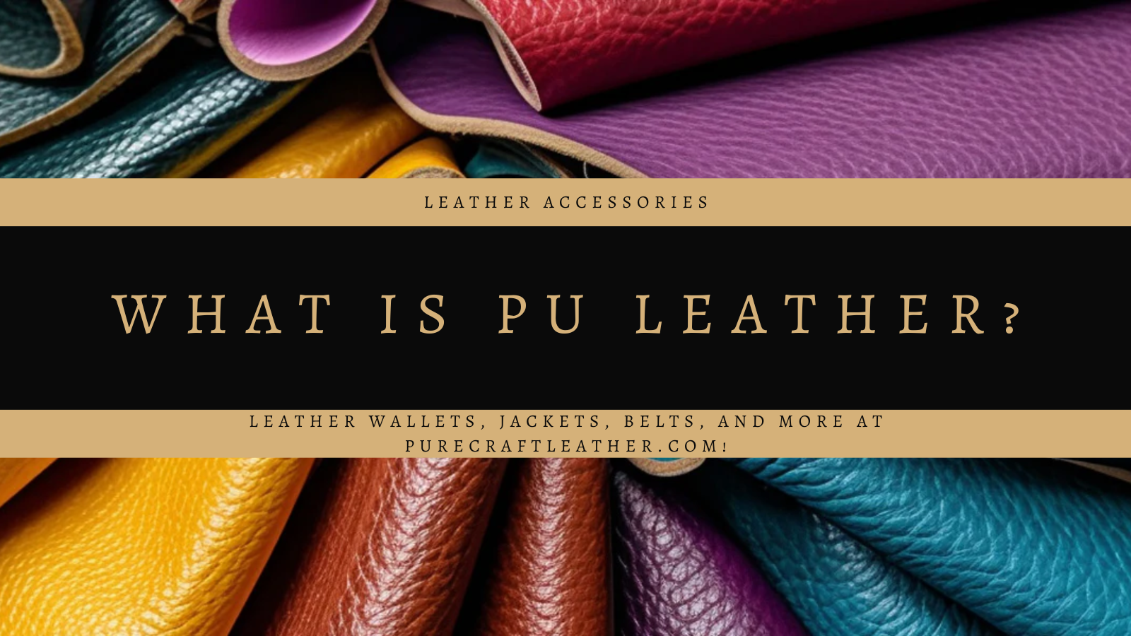 PU leather purecraft leather