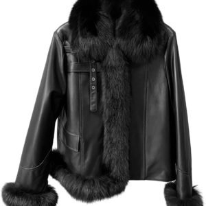 Faux Fur Collar Elegant