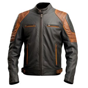 Slim Fit Biker Leather Jacket 2025