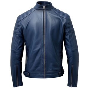 Navy Blue Genuine Sheepskin