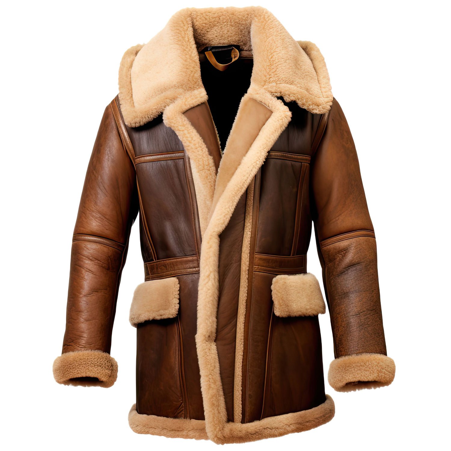 Shearling Aviator Coat 2025