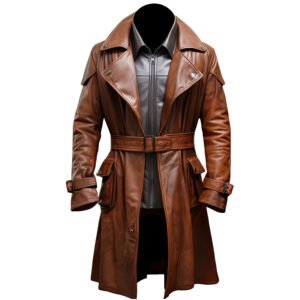 Leather Trench Coat