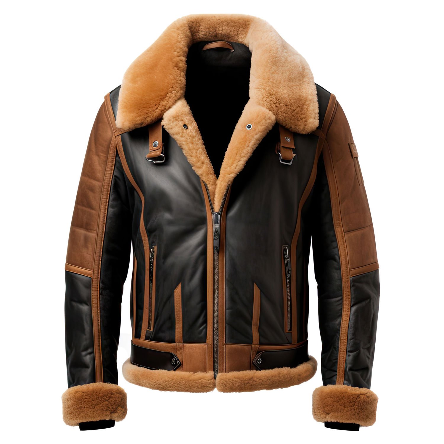 Sheepskin Bomber Jacket