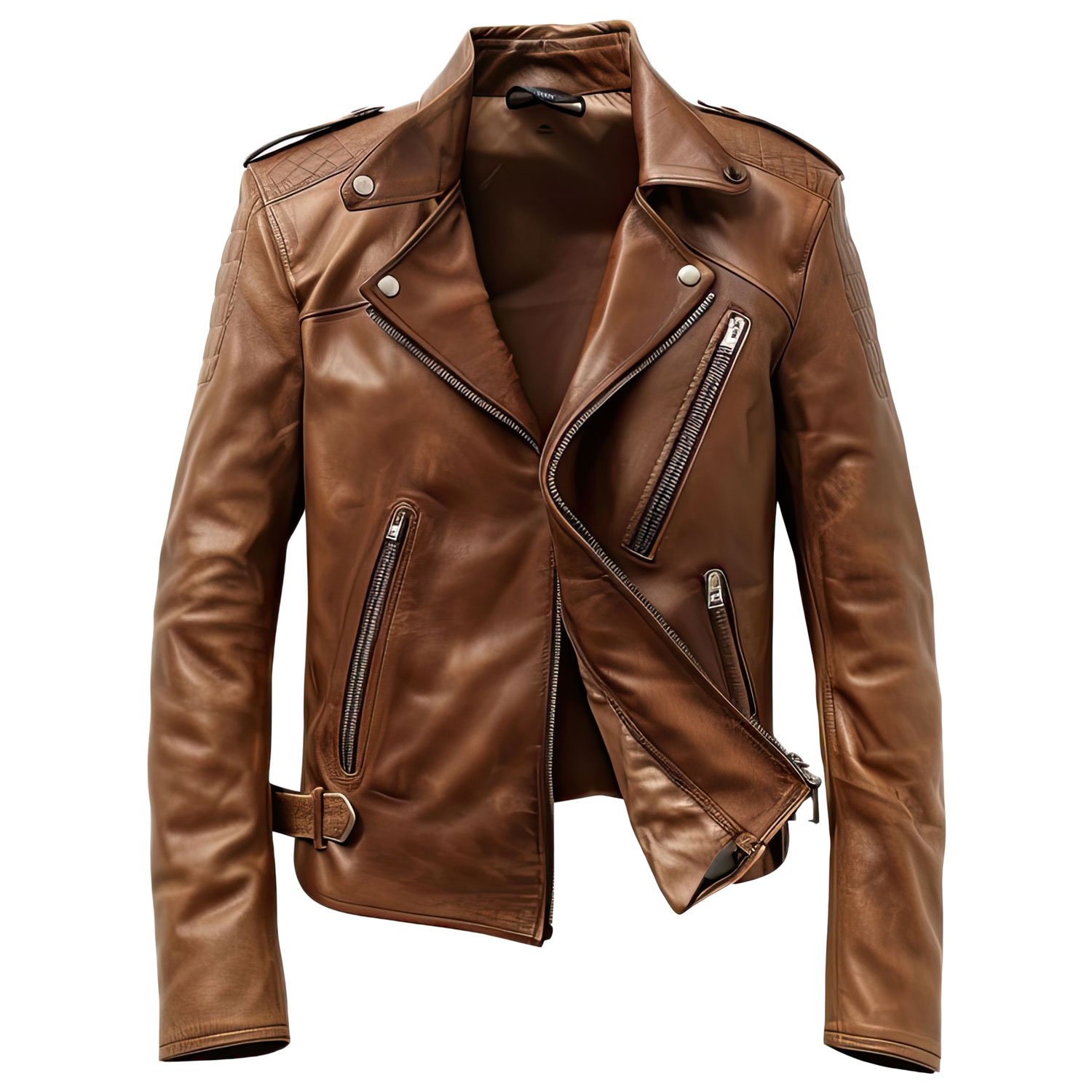 Chocolate Sheepskin Racing Style