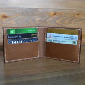 Aniline Leather RFID Wallet